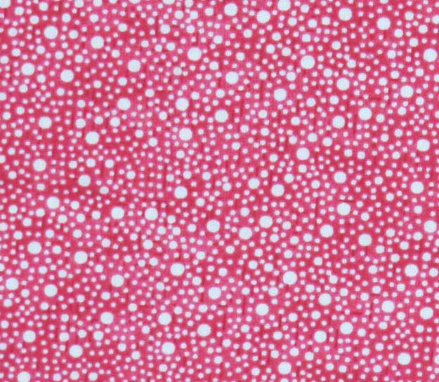 CB-W1117 Bassinet - Confetti Dots Hot Pink - Fitted sku CB-W1117