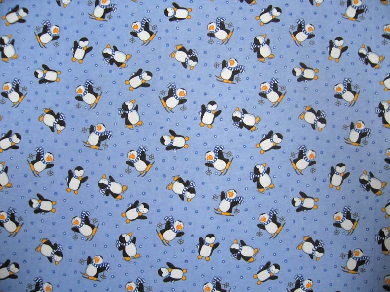 Crib Toddler Skiing Penguins Matching Comforter Baby Crib