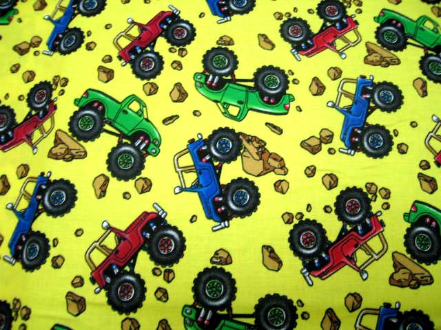 Crib Toddler Monster Trucks Matching Dust Ruffle Baby Crib