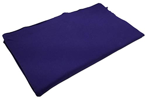 3 Pack - Solid Purple Jersey Fabric Strips - 25` x 46`