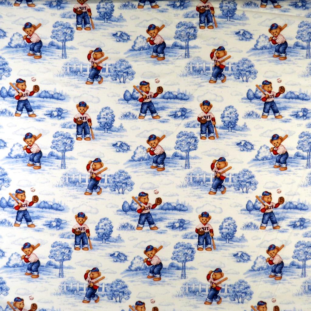 Crib / Toddler - All Star Toile - Fitted