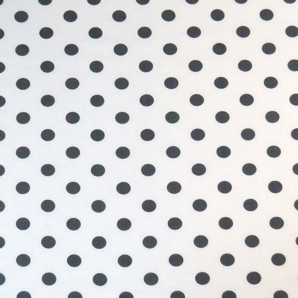 Bassinet - Grey Polka Dots - Fitted