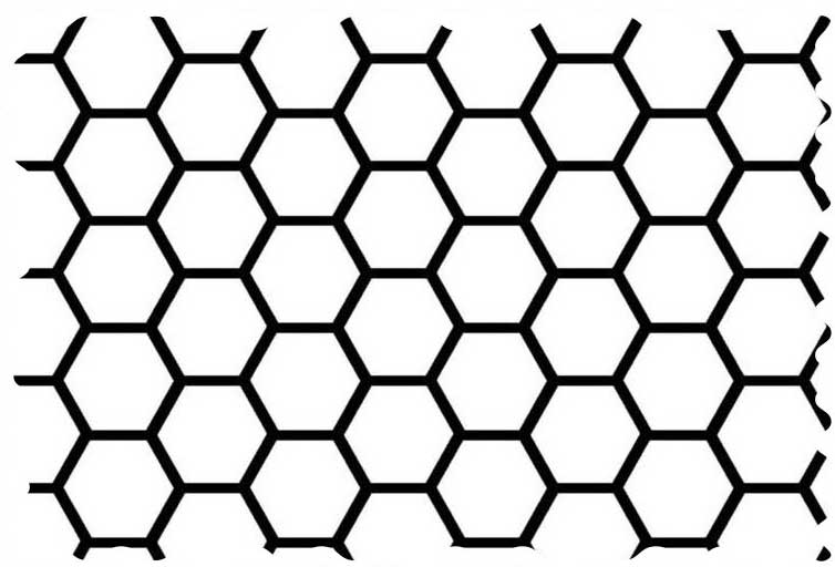 White Honeycomb Fabric - 100% Cotton - 38 x 43 inches