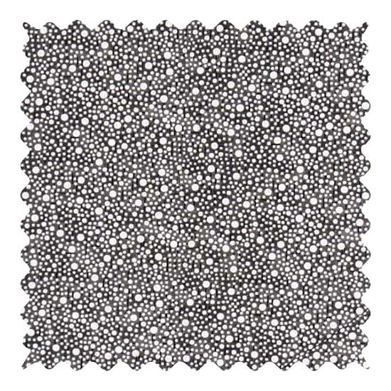 Black Confetti Dots Fabric - 100% Cotton - 32 x 44 inches