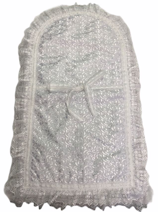 White Embroidered Bris Pillow