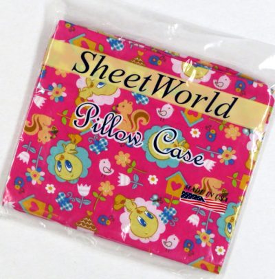 Tweety Pink Cotton Baby Pillow Case