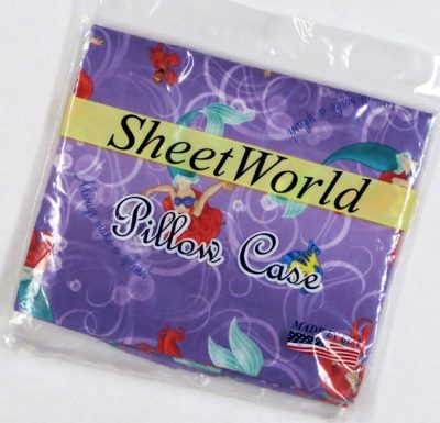 Little Mermaid Cotton Baby Pillow Case