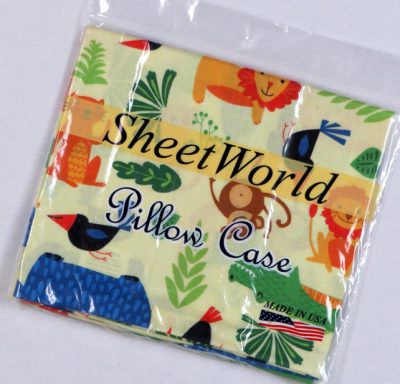 Jungle Animals Cotton Baby Pillow Case