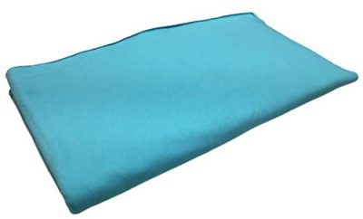 3 Pack - Solid Aqua Jersey Fabric Strips - 14 x 66