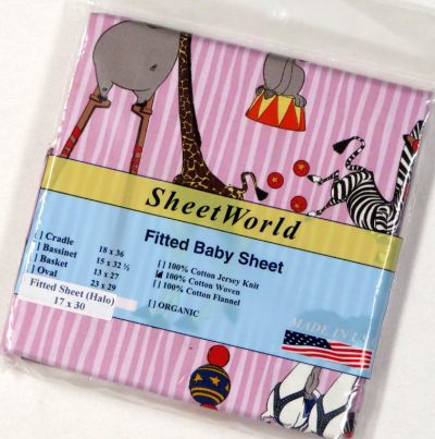Madagascar Cotton Bassinest Sheet - Fits Halo